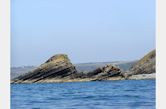 Rocks at New Quay Head