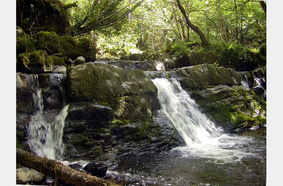 Cwmtydu waterfalls 1
