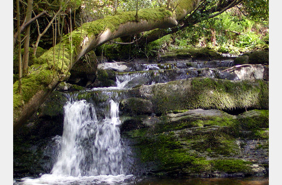 Cwmtydu waterfalls 3