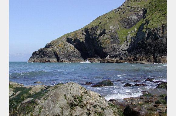 Cwmtydu cliffs 4