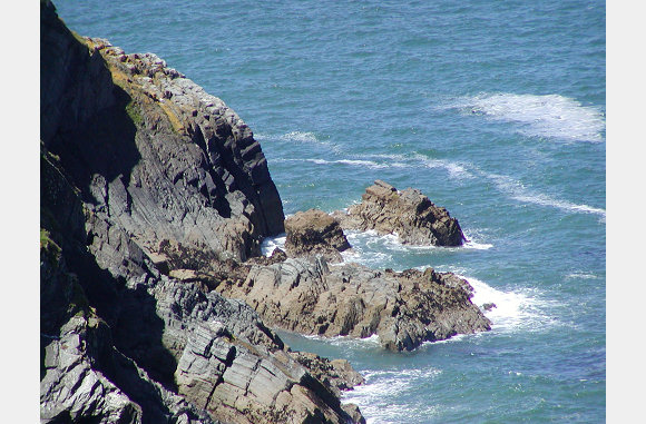 Cwmtydu cliffs 2