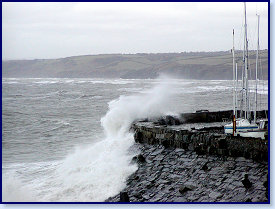 New quay oct storm 14