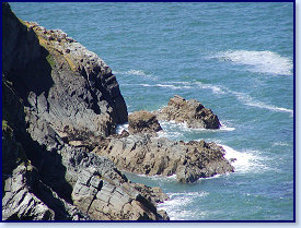 Cwmtydu cliffs 2