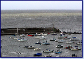 stormy harbour