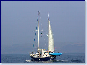 yacht at sea 1