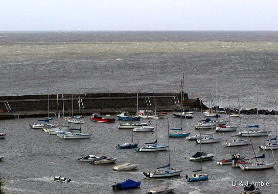 stormy harbour